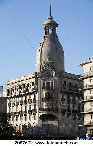 Art Nouveau Building, Montevideo, Uruguay View Large Photo Image Stock Image - Art Nouveau Building, Montevideo, Uruguay. Fotosearch