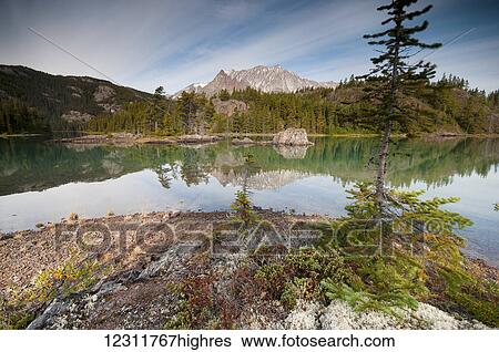 Stock Photograph - Atlin Lake; British Columbia, Canada. Fotosearch