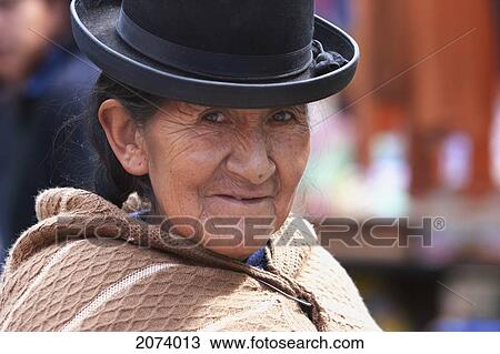 Aymara Woman, La Paz, Bolivia View Large Photo Image Stock Image - Aymara Woman, La Paz, Bolivia. Fotosearch