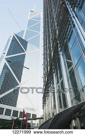 Stock Photo - Bank of China building; Hong Kong, China. Fotosearch