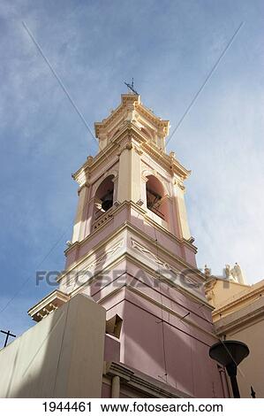 Stock Image - Basilica Cathedral, Salta, Salta, Argentina. Fotosearch