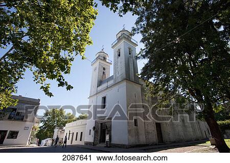 Basilica Del Santisimo Sacramento (Basilica Of The Holy Sacrament), Colonia, Uruguay View Large Photo Image Stock Image - Basilica Del Santisimo Sacramento (Basilica Of The Holy Sacrament), Colonia, Uruguay. Fotosearch