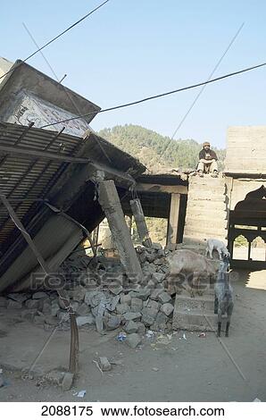 Bazaar Destroyed By The 8 October 2005 Earthquake, Bagh, Azad Kashmir, Pakistan View Large Photo Image Stock Photography - Bazaar Destroyed By The 8 October 2005 Earthquake, Bagh, Azad Kashmir, Pakistan. Fotosearch