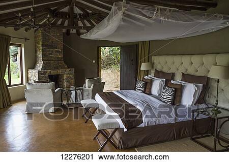 Bedroom at the Emakoko lodge, Uhuru Gardens; Nairobi, Kenya View Large Photo Image Stock Image - Bedroom at the Emakoko lodge, Uhuru Gardens; Nairobi, Kenya. Fotosearch