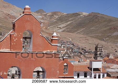 Bell Tower Of The Church Of La Merced, Potos View Large Photo Image Stock Photo - Bell Tower Of The Church Of La Merced, Potos. Fotosearch