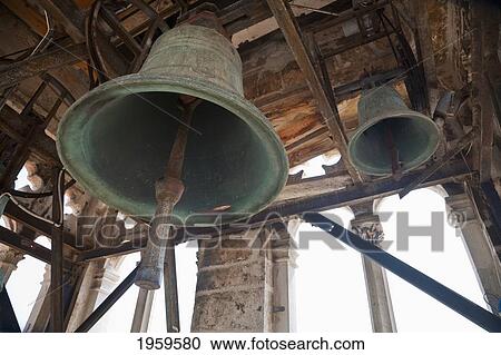 Stock Image - Bells Of The Cathedral Of St. Lawrence, Trogir, Split-Dalmatia, Croatia. Fotosearch