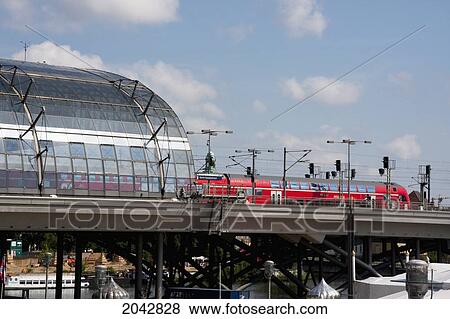 Stock Photo - Berlin Railway Station, Germany. Fotosearch