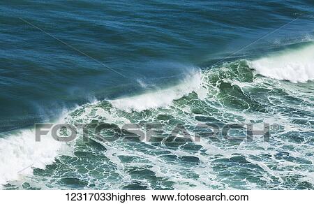 Blue green wave; Greymouth, South Island, New Zealand View Large Photo Image Stock Photograph - Blue green wave; Greymouth, South Island, New Zealand. Fotosearch