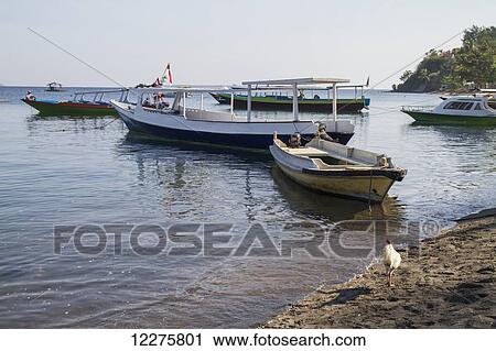 Boats in the harbour, Bangsal, Lombok, West Nusa Tenggara, Indonesia View Large Photo Image Stock Image - Boats in the harbour, Bangsal, Lombok, West Nusa Tenggara, Indonesia. Fotosearch