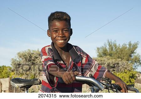 Stock Photography - Boy In Mangily, Toliara Province, Madagascar. Fotosearch