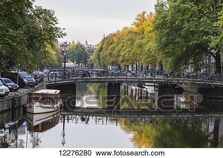 Bridge over the Herengracht; Amsterdam, Netherlands View Large Photo Image Stock Image - Bridge over the Herengracht; Amsterdam, Netherlands. Fotosearch