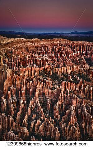 Stock Photograph - Bryce Canyon National Park; Utah, United States of America. Fotosearch