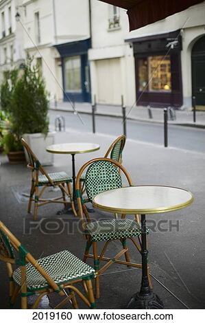 Cafe Table, Paris, France View Large Photo Image Stock Image - Cafe Table, Paris, France. Fotosearch