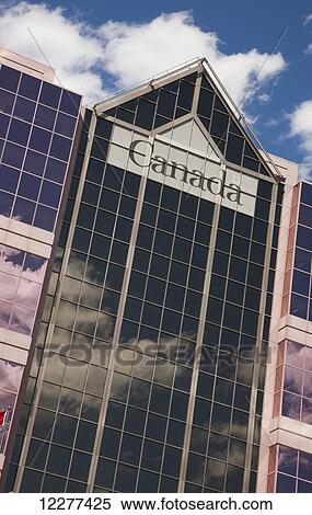 Stock Photography - Canada Place federal building; Edmonton, Alberta, Canada. Fotosearch