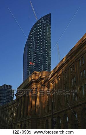 Canada Revenue Agency, L Tower condos and Sony Centre for the Performing Arts; Toronto, Ontario, Canada View Large Photo Image Stock Photography - Canada Revenue Agency, L Tower condos and Sony Centre for the Performing Arts; Toronto, Ontario, Canada. Fotosearch