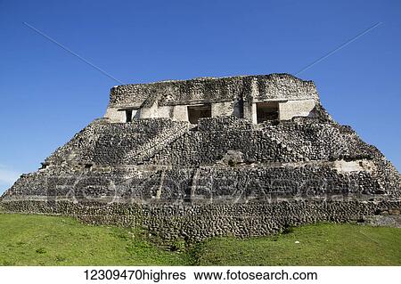 Castillo, Xunantunich Mayan Ruins, outside San Ignacio; Belize View Large Photo Image Stock Photograph - Castillo, Xunantunich Mayan Ruins, outside San Ignacio; Belize. Fotosearch