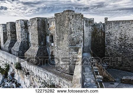 Stock Image - Castle of Tarifa; Tarifa, Cadiz, Andalusia, Spain. Fotosearch