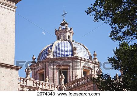 Stock Photo - Cathedral, Morelia, Michoac. Fotosearch