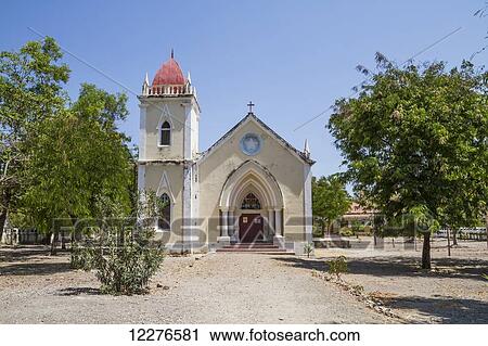 Catholic church; Vemasse, Baucau, East Timor View Large Photo Image Stock Image - Catholic church; Vemasse, Baucau, East Timor. Fotosearch