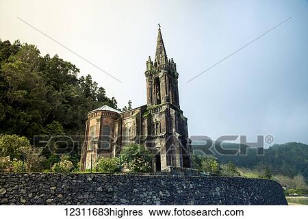 Chapel of Nossa Senhora das Vitorias, Lagoa das Furnas; Furnas, Sao Miguel, Azores, Portugal View Large Photo Image Stock Photograph - Chapel of Nossa Senhora das Vitorias, Lagoa das Furnas; Furnas, Sao Miguel, Azores, Portugal. Fotosearch