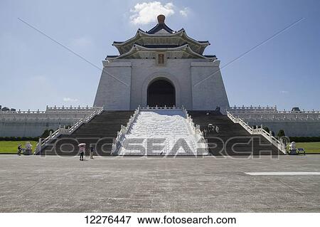 Stock Photo - Chiang Kai-shek Memorial Hall; Taipei, Taiwan. Fotosearch