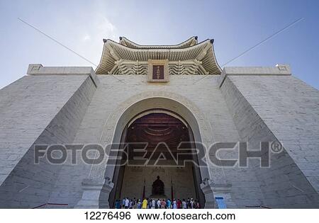 Chiang Kai-shek Memorial Hall; Taipei, Taiwan View Large Photo Image Stock Photograph - Chiang Kai-shek Memorial Hall; Taipei, Taiwan. Fotosearch