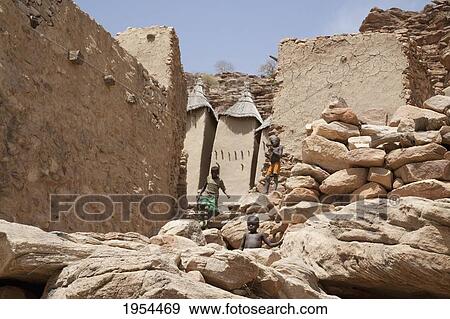 Children at ruined structures in Neni, Mali View Large Photo Image Stock Photo - Children at ruined structures in Neni, Mali. Fotosearch