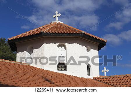 Stock Image - Church building; Nicosia, Cyprus. Fotosearch