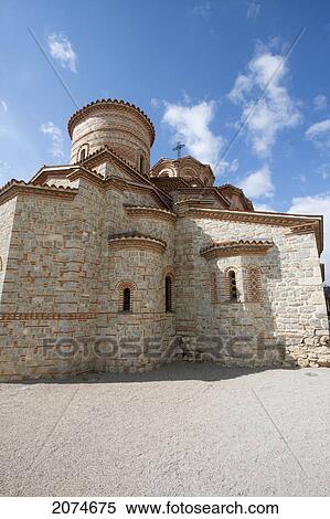 Church Of St. Clement And St. Panteleimon, Ohrid, Macedonia View Large Photo Image Stock Photography - Church Of St. Clement And St. Panteleimon, Ohrid, Macedonia. Fotosearch