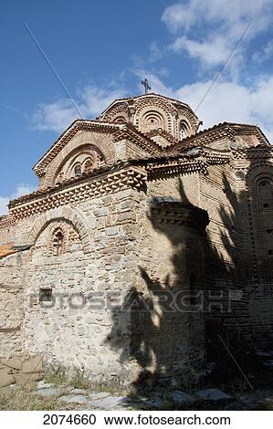 Church Of The Holy Mother Of God Peribletos, Ohrid, Macedonia View Large Photo Image Stock Image - Church Of The Holy Mother Of God Peribletos, Ohrid, Macedonia. Fotosearch