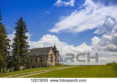 Church on a hill in a rural setting; Winnipeg, Manitoba, Canada View Large Photo Image Stock Image - Church on a hill in a rural setting; Winnipeg, Manitoba, Canada. Fotosearch