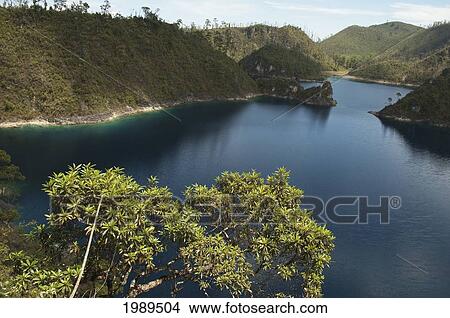 Picture - Cinco Lagos, Lagos De Montebello National Park, Chiapas, Mexico. Fotosearch