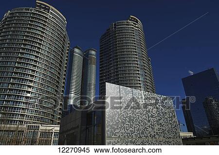 Stock Photography - Condominiums at Harbourfront Centre; Toronto, Ontario, Canada. Fotosearch