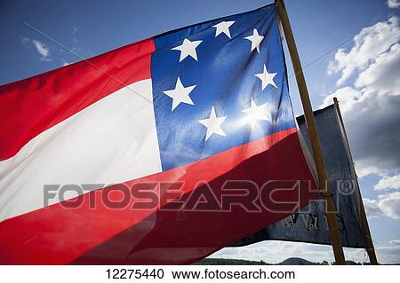 Confederate flag; United States of America View Large Photo Image Stock Image - Confederate flag; United States of America. Fotosearch