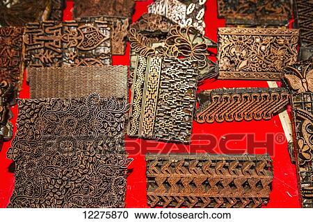 Copper block stamps, called cap, used in the production of printed batik on display at Saptohoedojo Art Gallery, Yogyakarta, Java Island, Indonesia View Large Photo Image Stock Image - Copper block stamps, called cap, used in the production of printed batik on display at Saptohoedojo Art Gallery, Yogyakarta, Java Island, Indonesia. Fotosearch