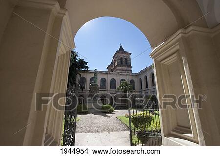 Courtyard Of The University In The 'manzana Jesuítica' (Jesuit Block) Of The City Of Córdoba, Argentina View Large Photo Image Picture - Courtyard Of The University In The 'manzana Jesuítica' (Jesuit Block) Of The City Of Córdoba, Argentina. Fotosearch