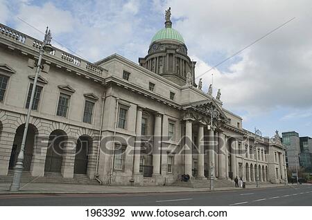 Custom House, Dublin, Ireland View Large Photo Image Stock Image - Custom House, Dublin, Ireland. Fotosearch