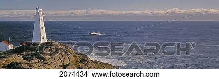 Picture - D. Wiggett; Cape Spear Lighthouse, Cape Spear Ntnl Historic Site, Nf. Fotosearch