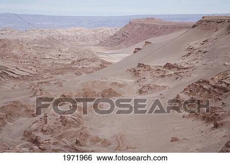 Stock Photograph - Death Valley In The Cordillera De La Sal, Antofagasta Region, Chile. Fotosearch