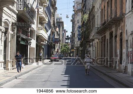 Defensa Street In San Telmo, Buenos Aires, Capital Federal, Argentina View Large Photo Image Stock Photograph - Defensa Street In San Telmo, Buenos Aires, Capital Federal, Argentina. Fotosearch