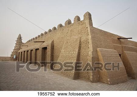 Djingareyber Mosque, Timbuktu, Mali View Large Photo Image Stock Image - Djingareyber Mosque, Timbuktu, Mali. Fotosearch