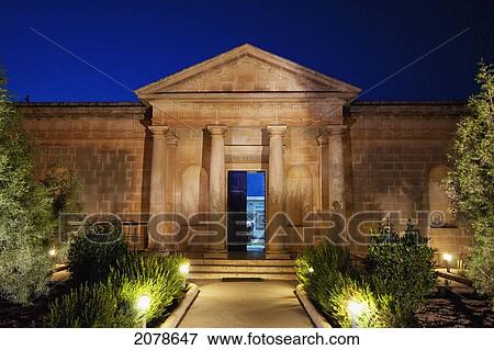 Domus Romana (Roman Villa) At Night, Rabat, Malta View Large Photo Image Stock Photo - Domus Romana (Roman Villa) At Night, Rabat, Malta. Fotosearch