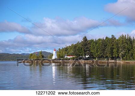 Dryad Point Lighthouse near Bella Bella; British Columbia, Canada View Large Photo Image Stock Image - Dryad Point Lighthouse near Bella Bella; British Columbia, Canada. Fotosearch