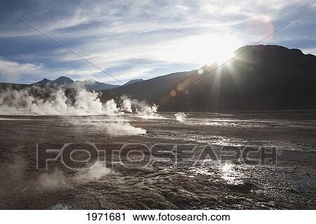 El Tatio Geysers, Antofagasta Region, Chile View Large Photo Image Stock Image - El Tatio Geysers, Antofagasta Region, Chile. Fotosearch