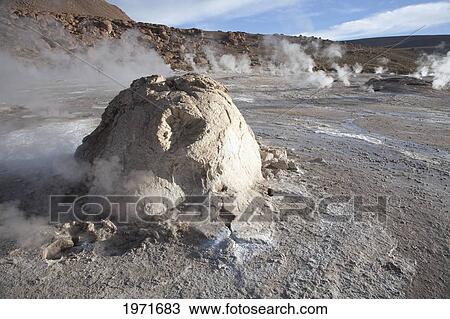 Stock Image - El Tatio Geysers, Antofagasta Region, Chile. Fotosearch