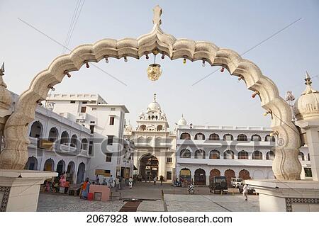 Entrance To Gurdwara Har Mandir Shahib, Patna, Bihar, India View Large Photo Image Stock Photo - Entrance To Gurdwara Har Mandir Shahib, Patna, Bihar, India. Fotosearch