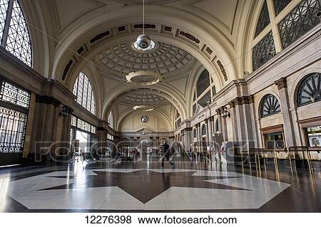 Stock Photo - Estacio de Franca train station; Barcelona, Spain. Fotosearch