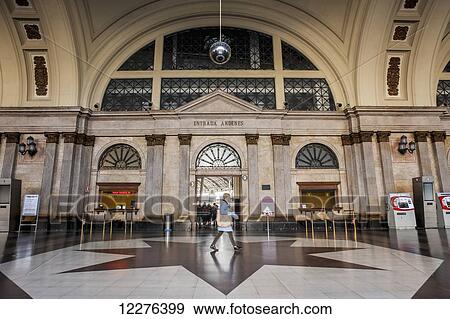Stock Photo - Estacio de Franca train station; Barcelona, Spain. Fotosearch