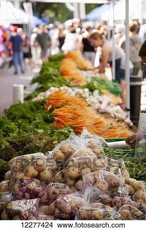 Picture - Farmers market; Edmonton, Alberta, Canada. Fotosearch