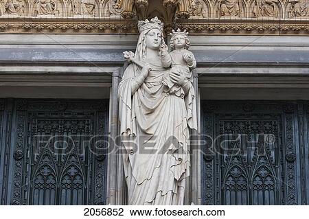 Figures Carved In Stone At The Main Entrance Cologne Cathedral, Cologne, North Rhine-Westphalia, Germany View Large Photo Image Stock Image - Figures Carved In Stone At The Main Entrance Cologne Cathedral, Cologne, North Rhine-Westphalia, Germany. Fotosearch